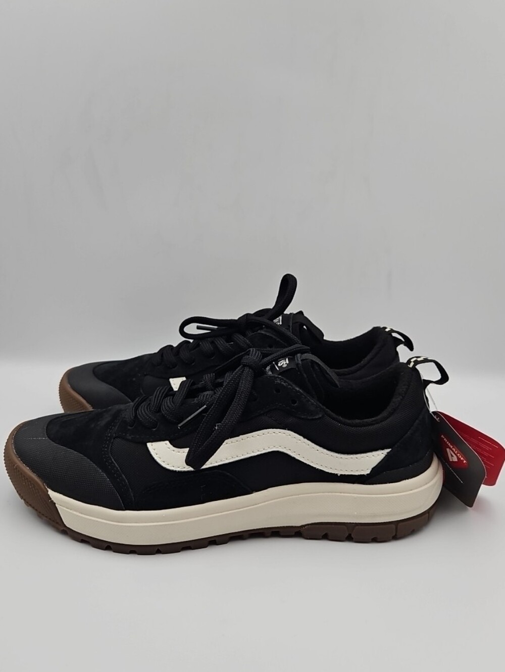 Vans Black and White Low-Top Sneakers